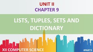XII COMPUTER SCIENCE CHAPTER 9 #PART3