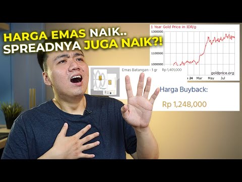 3 Alasan Kenapa Spread Logam Mulia Antam Gede Banget? Harga Emas Naik Kok Spread Juga Naik?