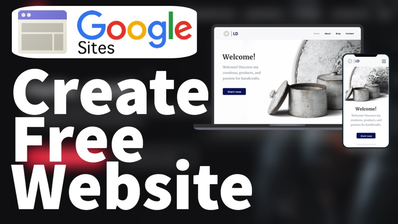 how to make websites in sites.google.com