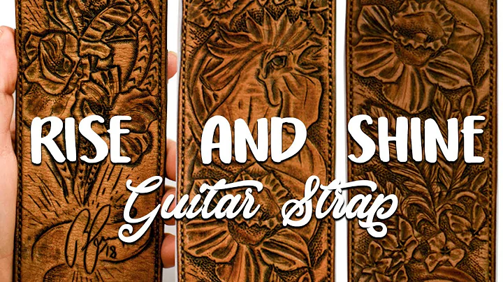 Rise And Shine - Leather Guitar Strap | Beth Freeman