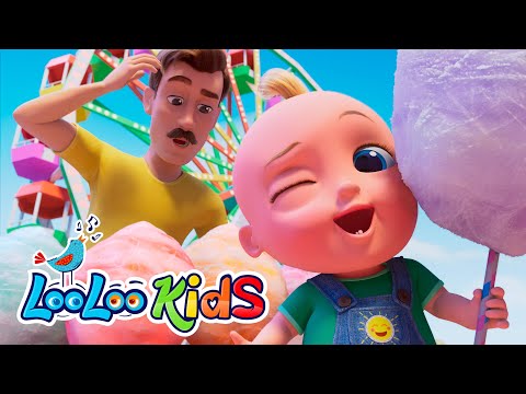Johny Johny Yes Papa And Colors | More Kids Songs And Children Music Lyrics | Looloo Kids
