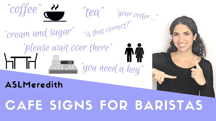 Beginner ASL: Learn Cafe and Restaurant Signs in American Sign Language - DayDayNews