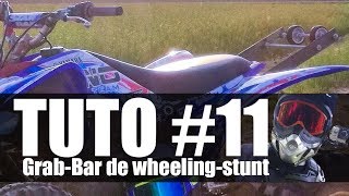 Réaliser un grab-bar wheeling stunt quad pour 15euro