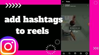 How To Add Hashtags To Reels On Instagram App 2022 screenshot 3