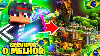 NOVO SERVIDOR de RANKUP CLÁSSICO para MINECRAFT 1.8 com PVP, CLANS, ECONOMIA, MAQUINAS e MUITO MAIS