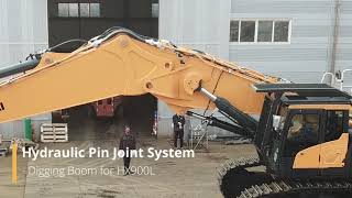 Hydraulic Pin Joint Sytem for digging boom for HX900L