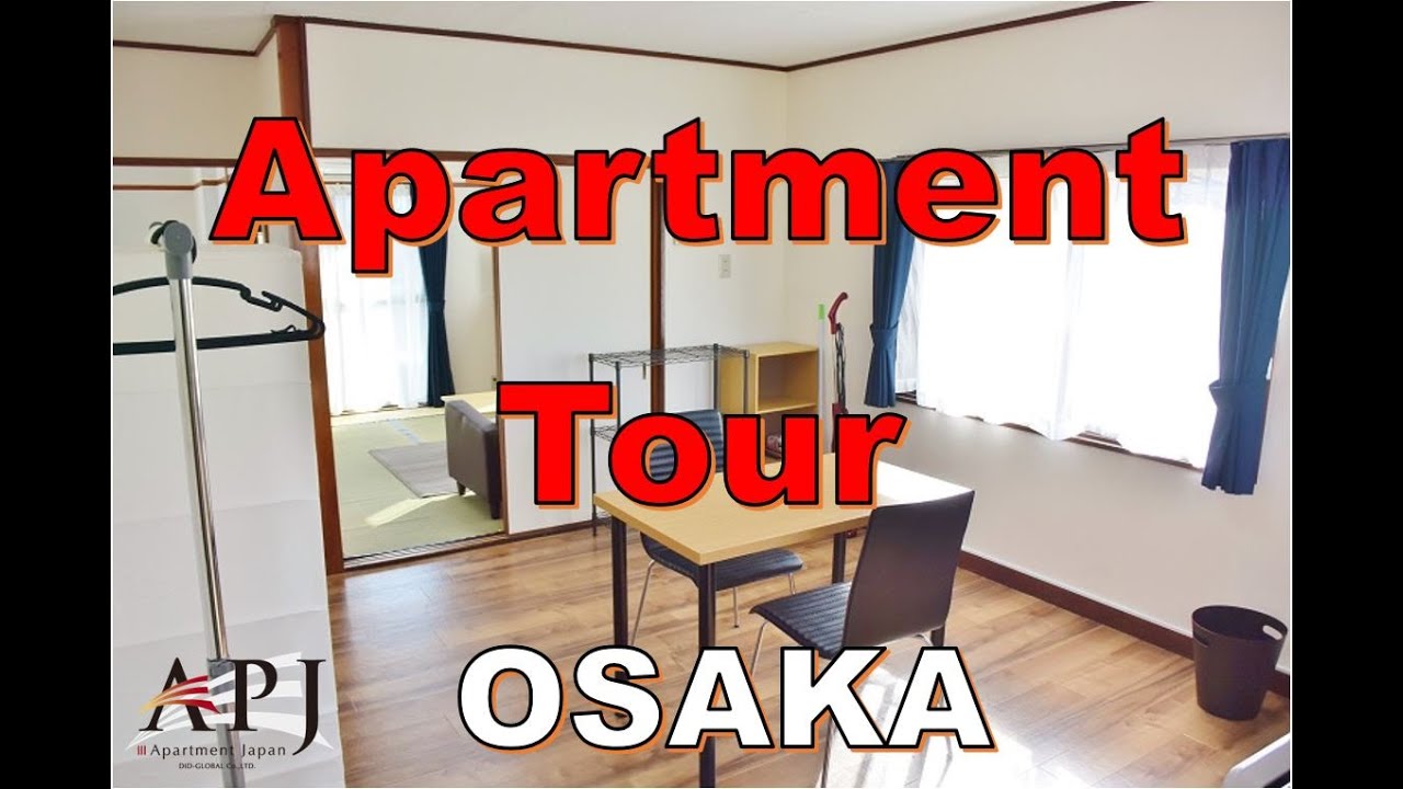 Japanese Apartment Tour in Osaka MTI3B Tennouji furnished YouTube