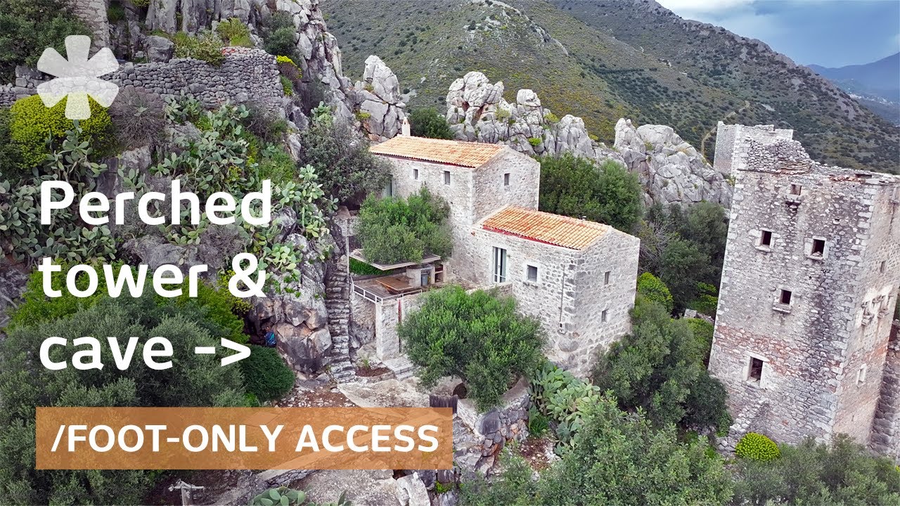 She got ancient hermit tower, cave & chapel for the price of a car