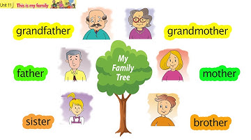 Tiếng Anh lớp 3 - Unit 11: This is my Family! - Tổng hợp từ vựng và cấu trúc