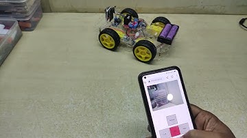 ESP32CAM Remote Controlled Smart Robot Car with Live Video