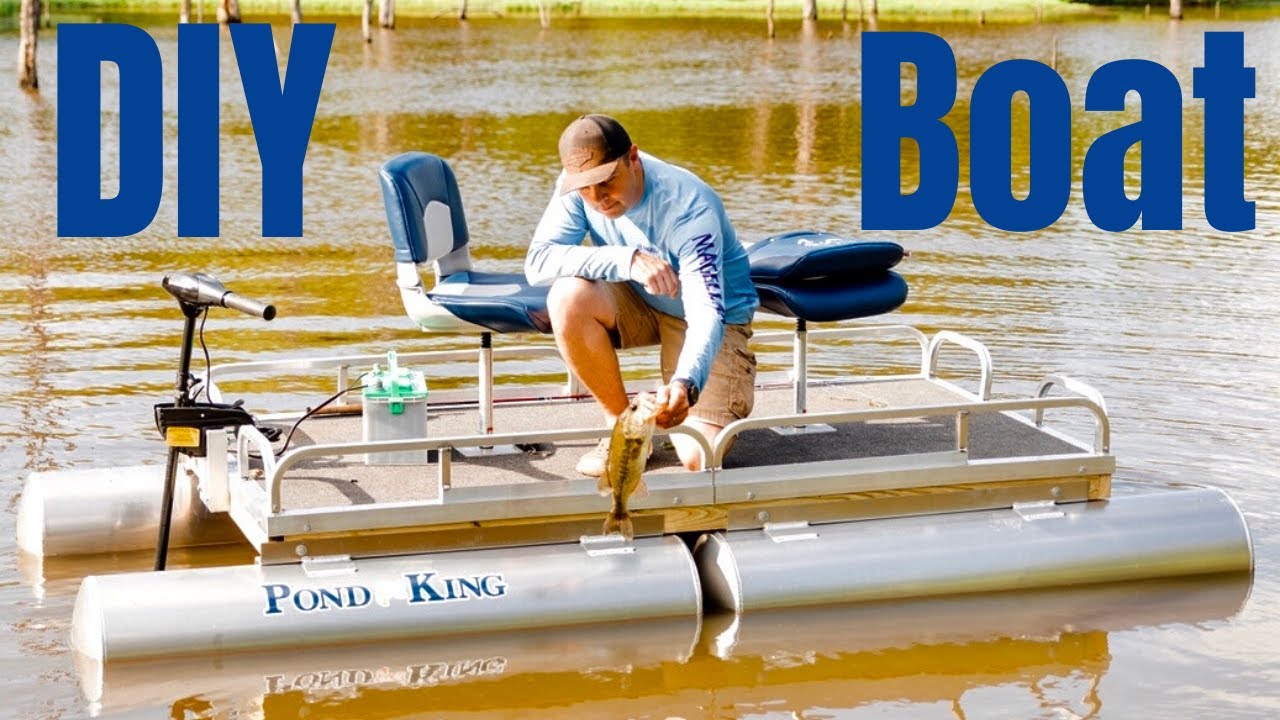 DIY Pontoon Boat for the Bass Pond! 