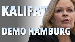 KALIFAT auf Demo in Hamburg GEFORDERT!