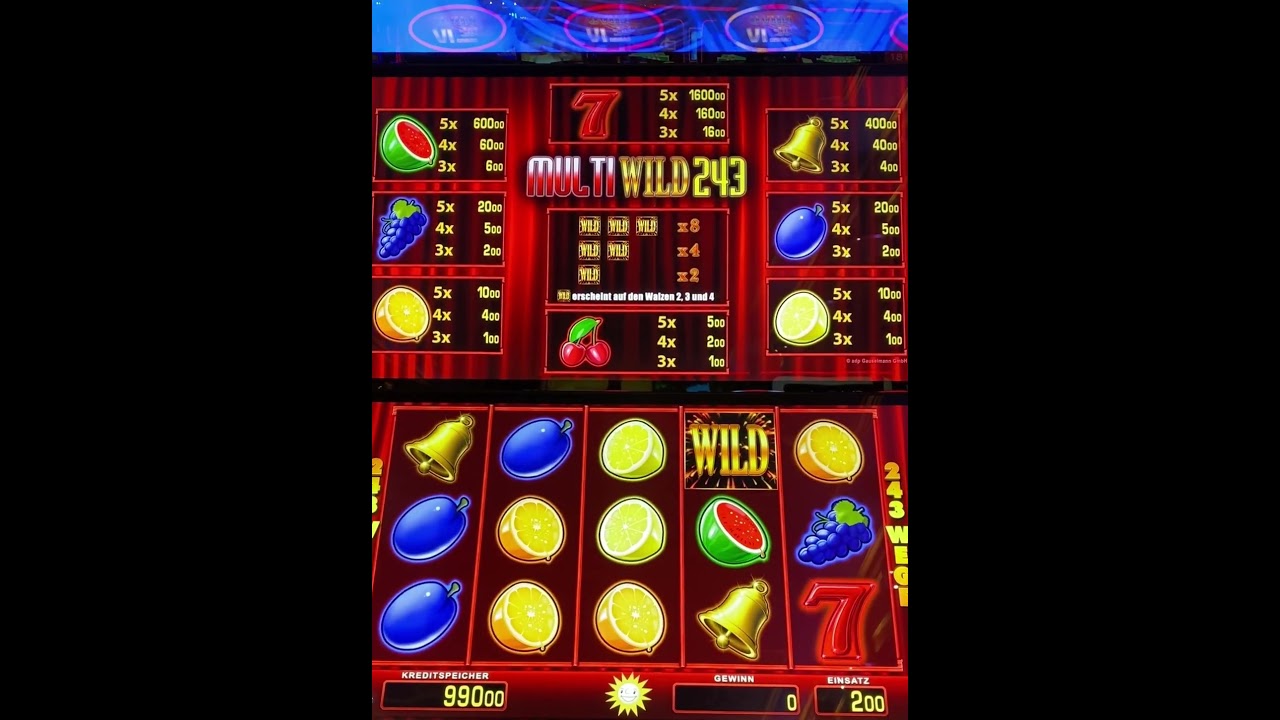 Spielbank 💥Multi wild 243💣