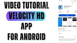 تطبيق Velocity HD | تثبيت تطبيق Velocity HD لأجهزة Android screenshot 3