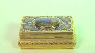 Griesbaum Swiss Model singing bird box automaton