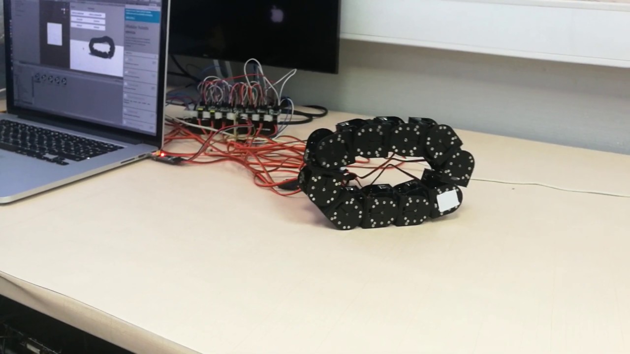 Reconfigurable Modular Robot - YouTube
