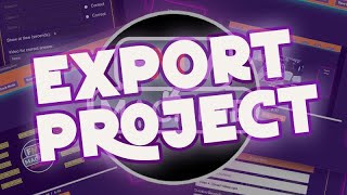 Export a Project in FMVMachine