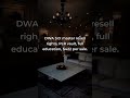 DWA 3.0: master resell rights, PLR vault, full education, $422 per sale.