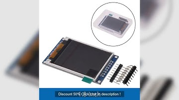 1.8-inch TFT Module LCD Display Module with PCB Base Plate SPI Serial Port Only Requires 4 IO 1pc