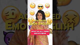 Emoji Meaning in English 🤔😮 #Shorts #EmojiShorts #English #LearnEnglish #Emoji