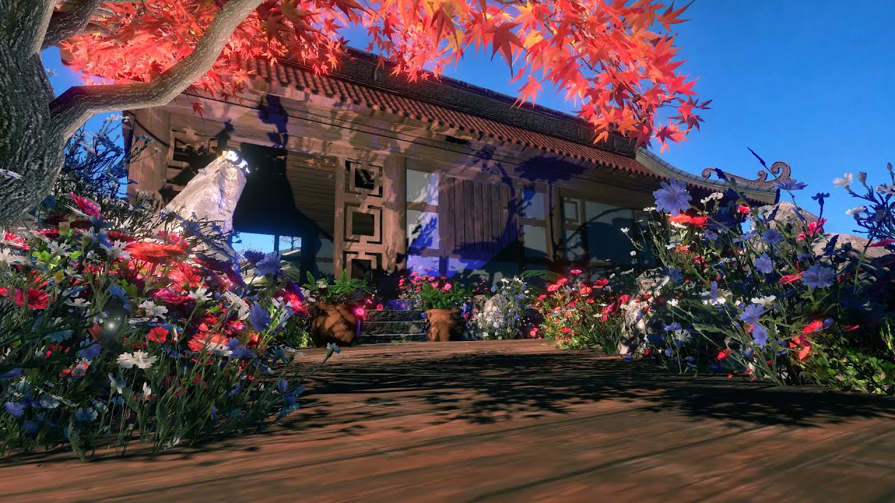 FLOWSCAPE DESIGN- JAPANESE BLOSSOMS  BY SHANADRAMA ARTY STUFF 