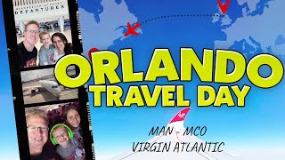 ORLANDO TRAVEL DAY VLOG | ✈ MANCHESTER TO ORLANDO | VIRGIN ATLANTIC ECONOMY | AUG/SEPT 2023