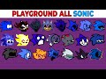 Fnf character test  gameplay vs my playground  all sonic test 3