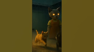 🧨 Cat Squid Game Begins:Only One Lives! #CatSquidGame #squidgame  #AIShorts #FunnyCats #fyp #shorts