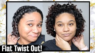 Chunky Flat Twist for SHORT Hair + TIPS!