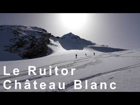 Le Ruitor Chateau Blanc Bonne Arp Vieille Orfeuille Planaval Valgrisenche Vallée d'Aoste topo