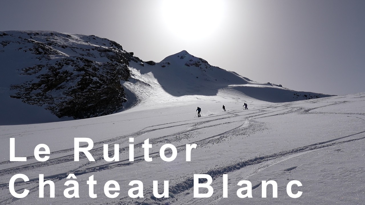 Le Ruitor Chateau Blanc Bonne Arp Vieille Orfeuille Planaval Valgrisenche Vallée d'Aoste topo