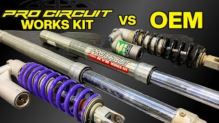 The Shocking Truth: Pro Circuit Works Kit Suspension vs OEM  Unveiling the Difference