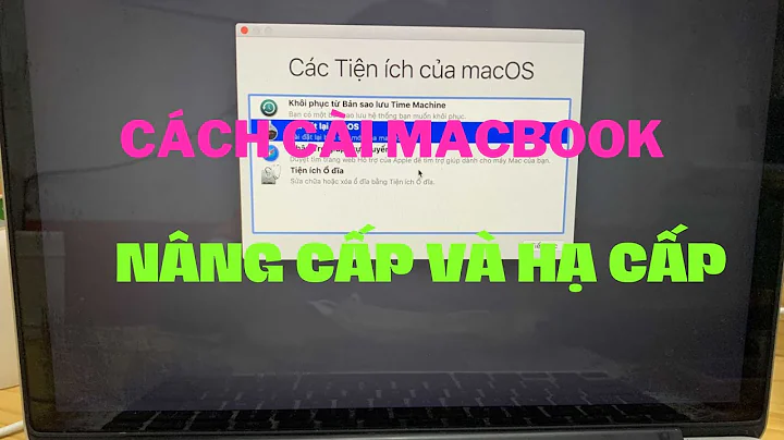Hướng Dẫn  Cài MacOS Hạ Cấp Và Nâng Cấp Đơn Giản || Laptop Nam Dinh #