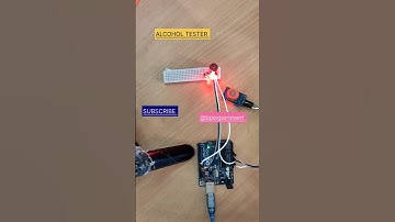 IoT Projects , smart alcohol tester , inspire award projects , science projects , Arduino projects