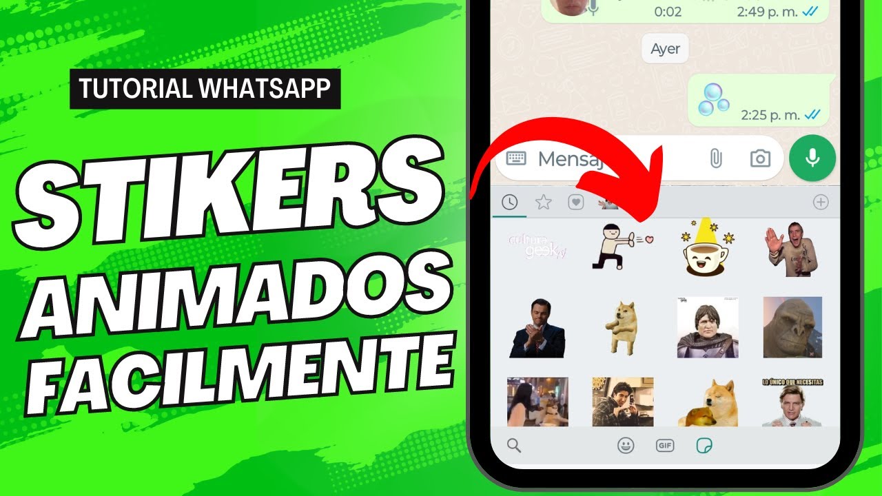 C mo Hacer STICKERS ANIMADOS Para WhatsApp Nuevo M todo Super F cil 