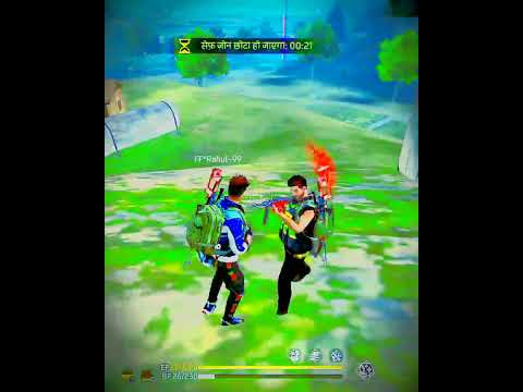 #shorts #video #freefire #1 vs 2