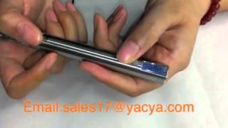 Ego v adjustable ego battery how to use