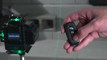 With the LOVALSEA 4D 360° Laser Level, achieve perfect alignment with ease.
