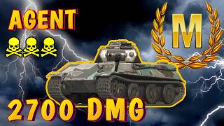 WOT BLITZ - AGENT - MASTER - 2700 KILLS - 3 KILLS