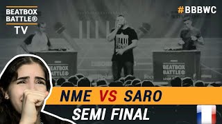 NME VS SARO | BEATBOX BATTLE LOOPSTATION WORLD CHAMPIONSHIP 🤯 | REACTION | chrismeelove) #bbbwc