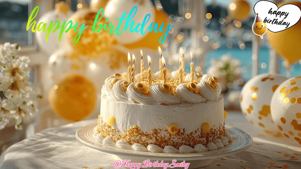 Happy Birthday Music Video 🎊 Catchy Birthday Song