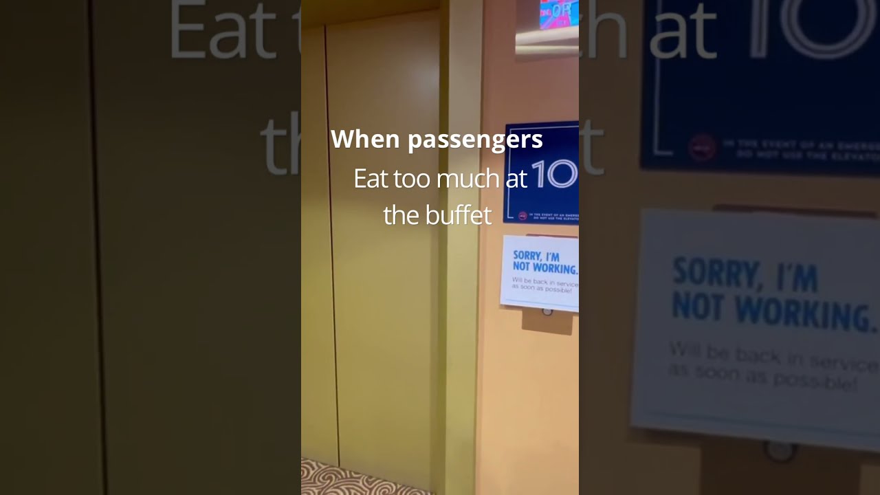 Why you shouldn't eat everything at the buffet 🚢💀 #cruise #funny