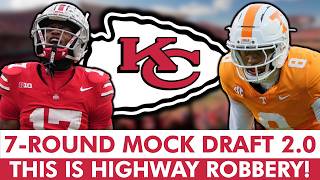 Famous BRAND NEW Chiefs 7-Round 2026 NFL Mock Draft 2.0: Chiefs Draft A HUGE STEAL! Profile