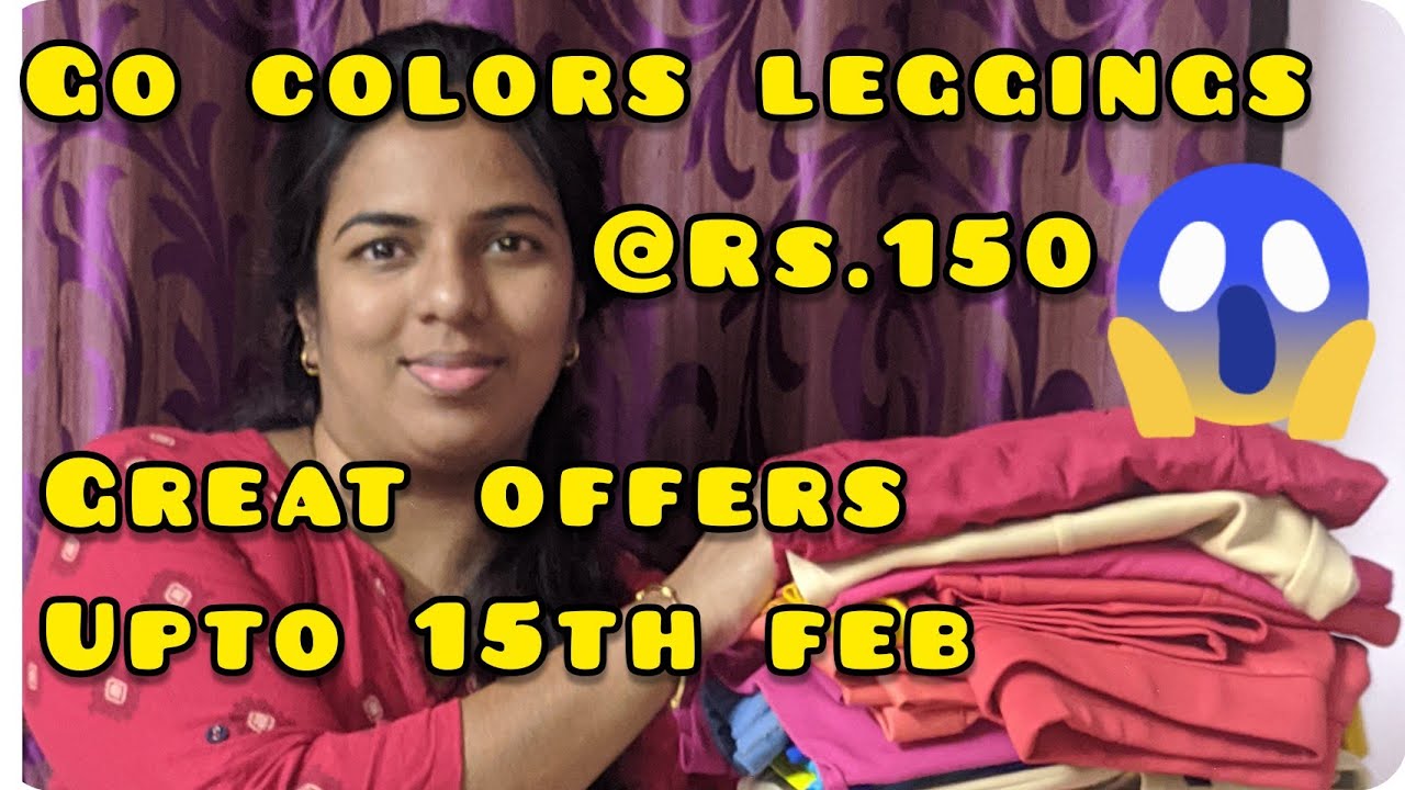 Branded Go Colour Leggings, Size: S to XL at Rs 200 in Chennai