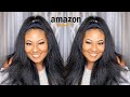 MUST BUY!! | $20 Amazon Headband Wig | Yaki Straight Wig | Wig Hair | Wig Review