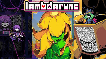 Deltarune Chapter 3 Fangame - (LAMBDARUNE Installment 2 Full Playthrough)