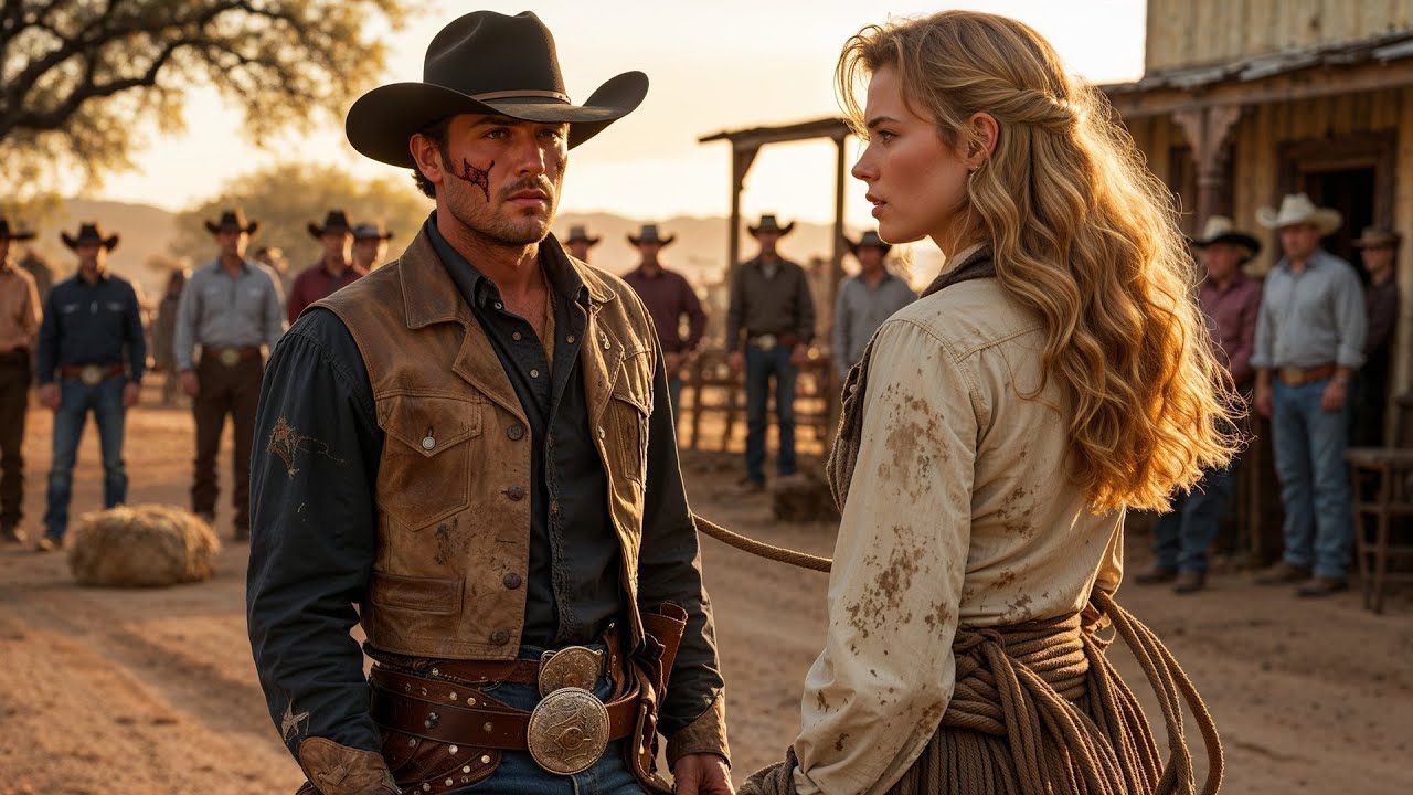 They Tried to Sell Her at Auction, The Cowboy Said “She Belongs Only With Me”