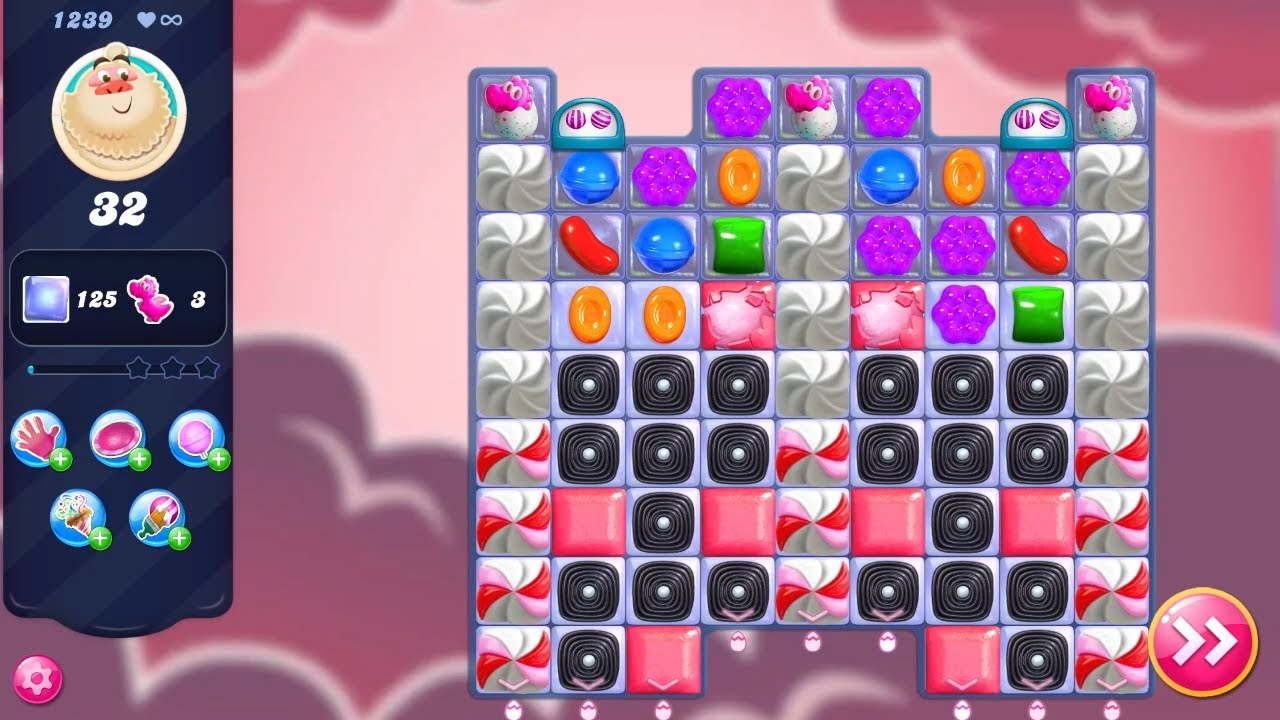 Candy Crush Saga LEVEL 1239 NO BOOSTERS (new version)🔄✓ - YouTube