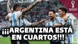ARGENTINA 2 -1 AUSTRALIA ⚽ ¡A CUARTOS DE FINAL!