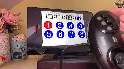 Polymega Lag Test 2 - EM03 Module + Wired Retro-Bit Controller